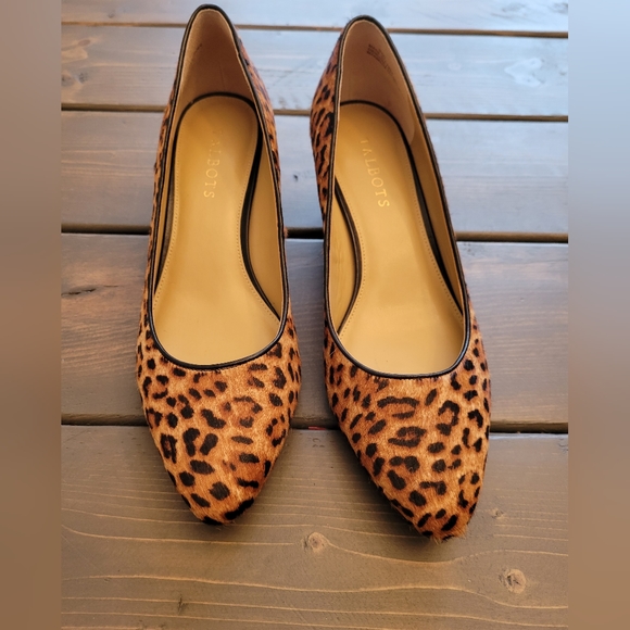 Talbots Shoes - Talbots cheetah print heels size 9.5